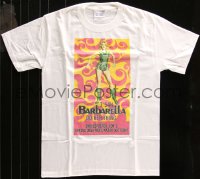 7h0472 EMOVIEPOSTER.COM T-SHIRTS size: small T-shirt 2010 art from the Barbarella one-sheet!