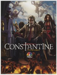 7h0810 CONSTANTINE Canadian TV trade ad 2014 from the DC Comic series Hellblazer!