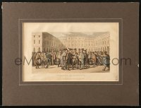 7h0488 DR. SYNTAX AT LIVERPOOL 6x10 English art print in 10x13 matted display 1819 Rowlandson art!