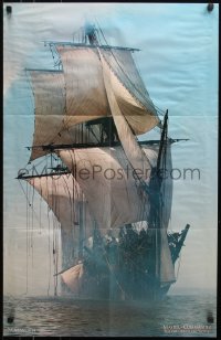 7h0848 MASTER & COMMANDER 2-sided 21x33 special poster 2003 Russell Crowe, directed by Peter Weir!