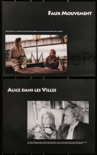 7h0524 EN ATTENDANT WENDERS French 10x12 portfolio 1990 contains 12 prints with movie images & info!