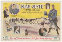 7h0899 BEAU GESTE herald 1926 great images of Ronald Colman & French Foreign Legionnaires!