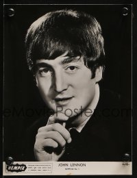7h0533 BEATLES group of 3 English 7x9 deluxe publicity stills 1963 Paul, George & John, but no Ringo!
