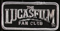 7h0112 LUCASFILM FAN CLUB membership kit 1987 includes card, iron-on patch & renewal reminder!