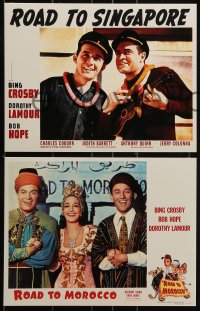 7h0980 ROAD TO set of 4 9x11 DVD promo prints 2001 reproductions of the original lobby cards!