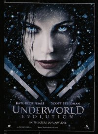 7h0979 UNDERWORLD /UNDERWORLD EVOLUTION group of 3 promo items 2003-2006 great images of vampire Kate Beckinsale!