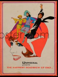 7h1084 THOROUGHLY MODERN MILLIE promo brochure 1967 Bob Peak art of singing & dancing Julie Andrews!