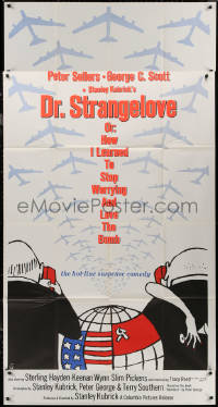 7j0589 DR. STRANGELOVE 3sh 1964 Stanley Kubrick classic, Peter Sellers, great Tomi Ungerer art!