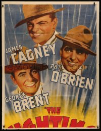 7j0599 FIGHTING 69th INCOMPLETE 3sh 1940 WWI soldiers James Cagney, Pat O'Brien & Dennis Morgan, rare!