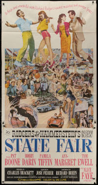 7j0747 STATE FAIR 3sh 1962 Pat Boone, Ann-Margret, Rodgers & Hammerstein musical!