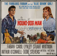 7j0088 HOUND-DOG MAN 6sh 1959 Fabian starring in his first movie with pretty Carol Lynley!