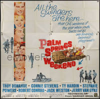 7j0114 PALM SPRINGS WEEKEND 6sh 1963 Troy Donahue, Connie Stevens, teen swingers in California!