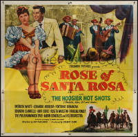 7j0125 ROSE OF SANTA ROSA 6sh 1948 Patricia Barry, Eduardo Noriega & The Hoosier Hot Shots, rare!