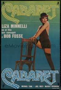 7j0171 CABARET Argentinean R1970s Liza Minnelli sings & dances in Nazi Germany, directed by Fosse!