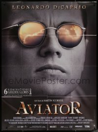 7j1188 AVIATOR French 1p 2005 Martin Scorsese directed, Leonardo DiCaprio as Howard Hughes!