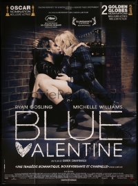 7j1205 BLUE VALENTINE French 1p 2010 sexy image of Michelle Williams & Ryan Gosling, a love story!