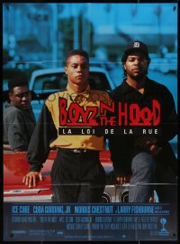 7j1214 BOYZ N THE HOOD French 1p 1991 Cuba Gooding Jr., Ice Cube, directed by John Singleton!