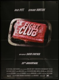 7j1274 FIGHT CLUB French 1p R2019 great image of the title on bar of soap, 20th Anniversary!