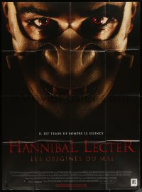 7j1318 HANNIBAL RISING French 1p 2007 Aaran Thomas as cannibal Hannibal Lecter, the prequel!