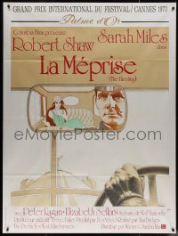 7j1326 HIRELING French 1p 1973 Robert Shaw as chauffeur to Sarah Miles, before Driving Miss Daisy!