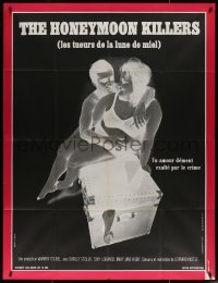 7j1332 HONEYMOON KILLERS French 1p 1971 different negative image of Shirley Stoler & Tony Lo Bianco!