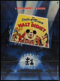 7j1382 LES CHEFS D'OEUVRE DE WALT DISNEY French 1p 1970s 3 Little Pigs, Mickey Mouse & more!