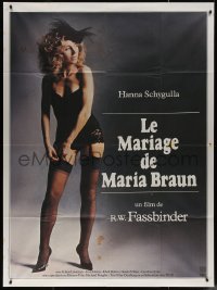 7j1406 MARRIAGE OF MARIA BRAUN French 1p 1979 Rainer Werner Fassbinder, full-length sexy Schygulla!