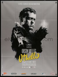 7j1427 OTHELLO French 1p R2014 different image of Orson Welles in the title role, Shakespeare!