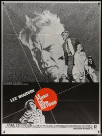7j1438 POINT BLANK French 1p 1968 Lee Marvin, Angie Dickinson, John Boorman, different image!
