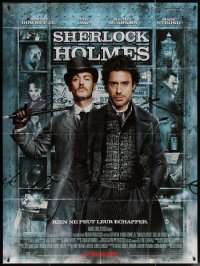 7j1481 SHERLOCK HOLMES advance French 1p 2010 Guy Ritchie directed, Robert Downey Jr., Jude Law!