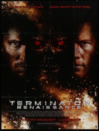 7j1503 TERMINATOR SALVATION French 1p 2009 Christian Bale, Sam Worthington, Terminator Renaissance!