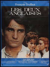 7j1518 TWO ENGLISH GIRLS French 1p R1980s Francois Truffaut directed, Jean-Pierre Leaud!
