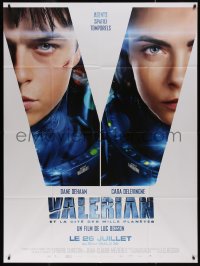 7j1519 VALERIAN & THE CITY OF A THOUSAND PLANETS advance French 1p 2017 Luc Besson, Deehan, Delevingne