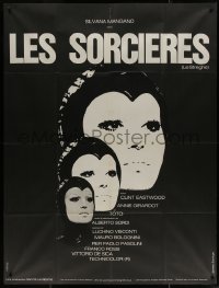 7j1542 WITCHES French 1p 1968 Le Streghe, triple image of Silvana Mangano in wild costume!