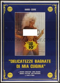 7j0362 BEST OF PORNO Italian 1p 1985 sexy naked blonde, Delicatezze Bagnate Di Mia Cugina, rare!
