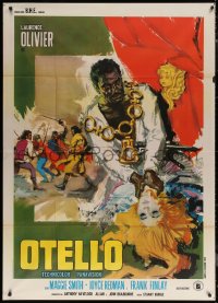 7j0456 OTHELLO Italian 1p 1967 different art of Laurence Olivier, William Shakespeare, very rare!