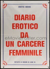7j0522 WOMEN IN CELL BLOCK 7 Italian 1p R1978 erotic movie about women in prison, rare!