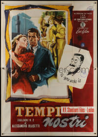 7j0802 ANATOMY OF LOVE Italian 2p 1959 Sophia Loren, Vittorio de Sica, Ciriello & Maioraka art!