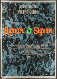 7j0811 BIRDS, THE BEES & THE ITALIANS Italian 2p 1967 Signore & Signori, Virna Lisi, cool montage!