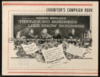 7j0961 THERE'S NO BUSINESS LIKE SHOW BUSINESS pressbook 1954 Marilyn Monroe in Irving Berlin musical