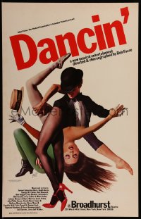 7j1009 DANCIN' stage play WC 1978 directed & choreographed by Bob Fosse, wild Mitchell dance art!