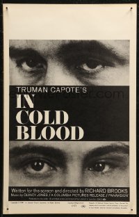 7j1050 IN COLD BLOOD WC 1967 Richard Brooks directed, Robert Blake, from Truman Capote novel!