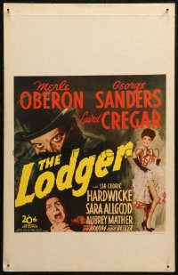 7j1067 LODGER WC 1943 Laird Cregar as Jack the Ripper, George Sanders, sexy Merle Oberon!