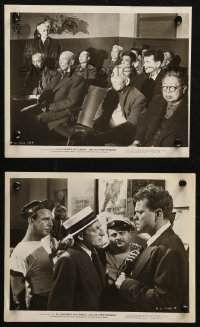 7k0346 LADY FROM SHANGHAI 2 8x10 stills 1949 great images of sexy blonde Rita Hayworth, Orson Welles!