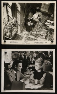 7k0352 MARNIE 2 8x10 stills 1964 Alfred Hitchcock, cool images of Sean Connery and Tippi Hedren!