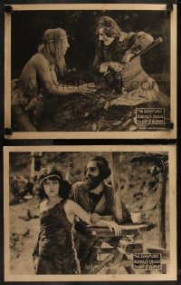 7k0904 ADVENTURES OF ROBINSON CRUSOE 2 chapter 5 LCs 1922 Myers, Noble Johnson as Friday, serial!