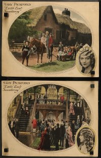 7k1033 LITTLE LORD FAUNTLEROY 2 LCs 1921 Pickford takes kids for a ride on horse & on stairs w/cast!