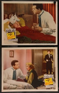 7k1055 MILLIONAIRE FOR CHRISTY 2 LCs 1951 Fred MacMurray, pretty Eleanor Parker, Richard Carlson!