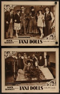 7k1140 TAXI DOLLS 2 LCs 1929 sexy Virginia Vance is mistaken for a robot, Jack Cooper, ultra rare!