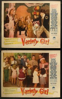 7k1167 VARIETY GIRL 2 LCs 1947 all-star cast with three dozen Paramount stars in a tremendous show!
